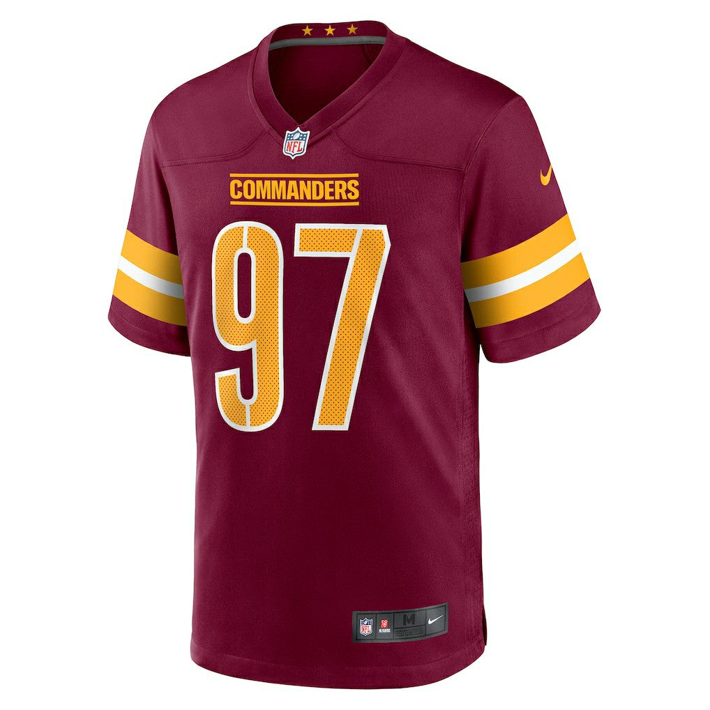 Efe Obada Washington Commanders Game Jersey - Burgundy | Nike on sale