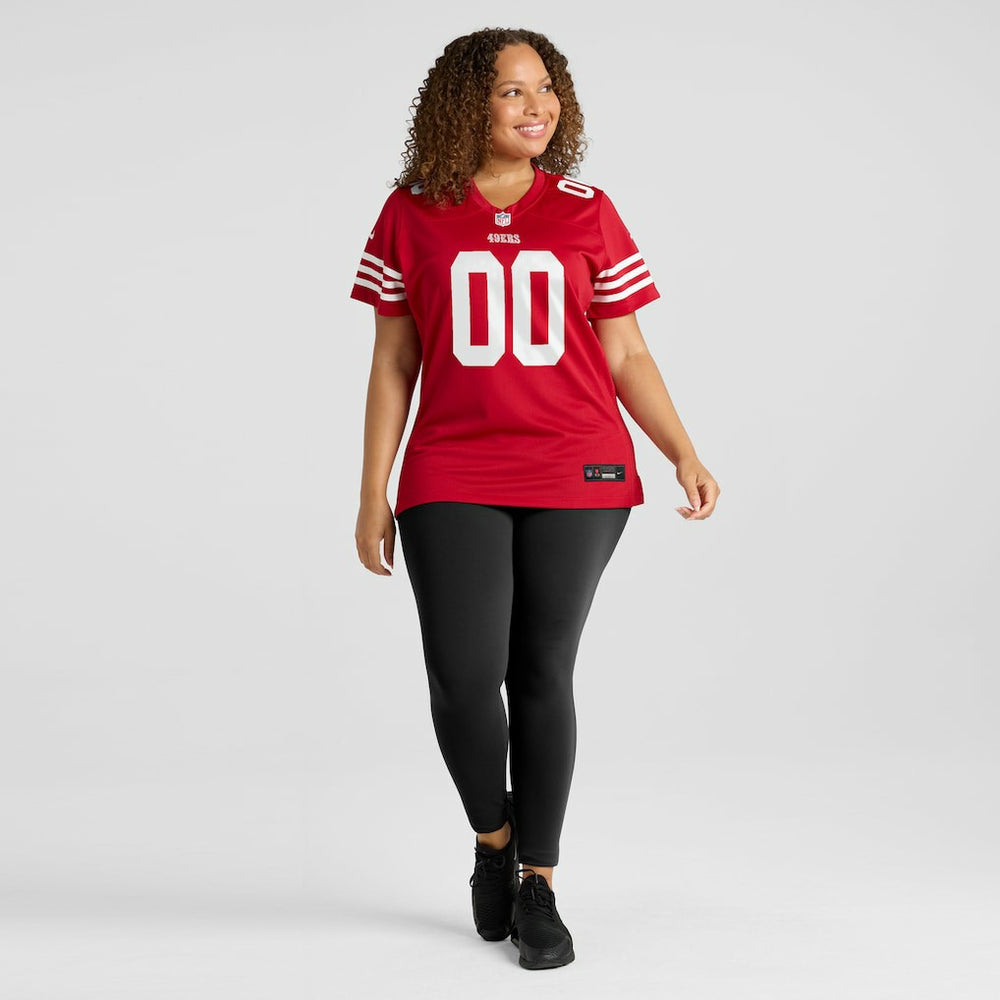 San Francisco 49ers Women's Game Custom Jersey - Scarlet | Nike discount
