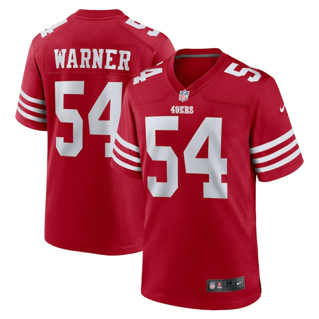 Fred Warner San Francisco 49ers Player Game Jersey - Scarlet | Nike on sale