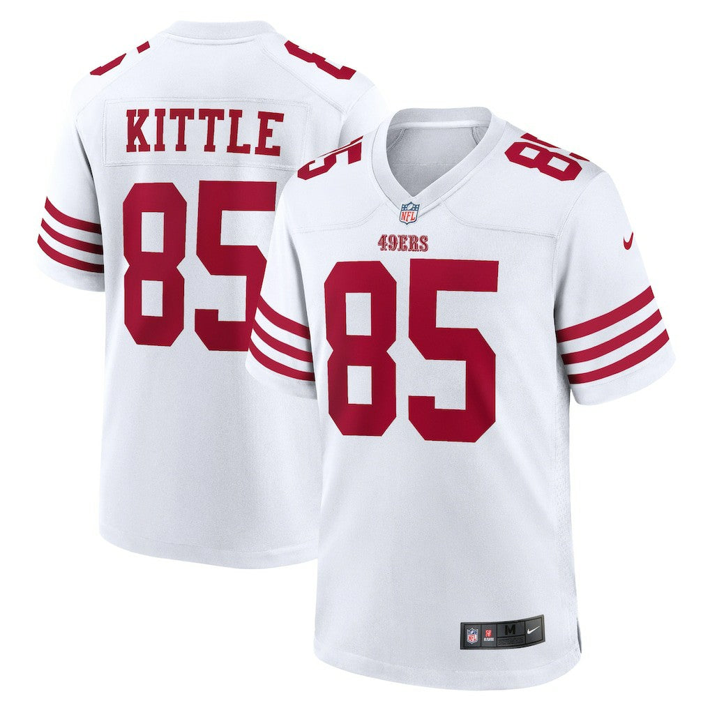 George Kittle San Francisco 49ers Player Game Jersey - White | Nike on sale