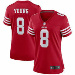 Steve Young San Francisco 49ers Women's Retired Player Game Jersey - Scarlet | Nike for sale