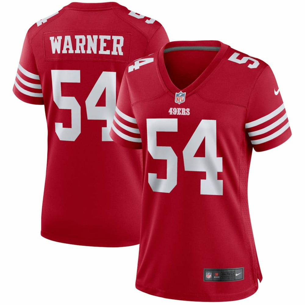 Fred Warner San Francisco 49ers Women's Player Jersey - Scarlet | Nike online