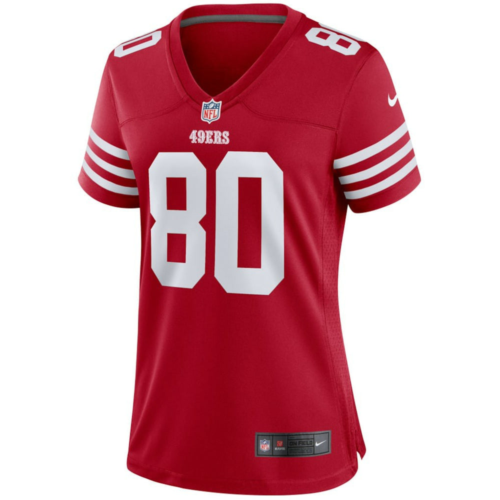 Jerry Rice San Francisco 49ers Women's Retired Player Game Jersey - Scarlet | Nike cheap