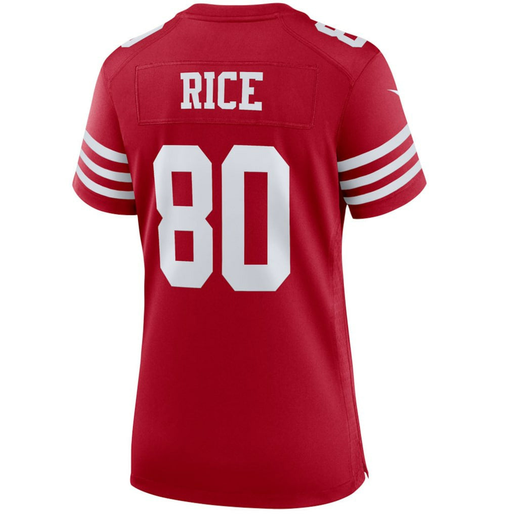 Jerry Rice San Francisco 49ers Women's Retired Player Game Jersey - Scarlet | Nike cheap