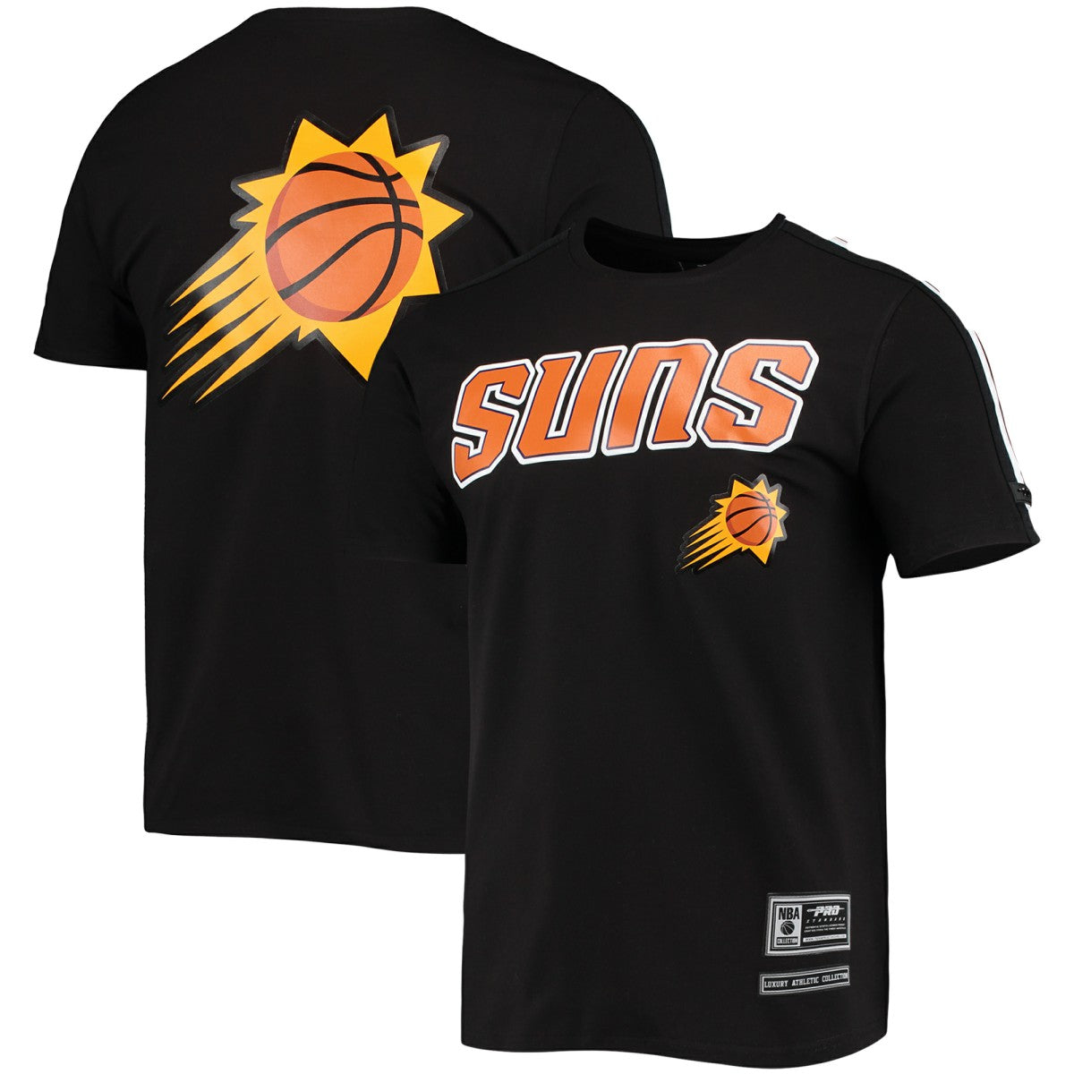 Phoenix Suns Pro Standard Men's Mesh Capsule Taping T-Shirt - Black cheap