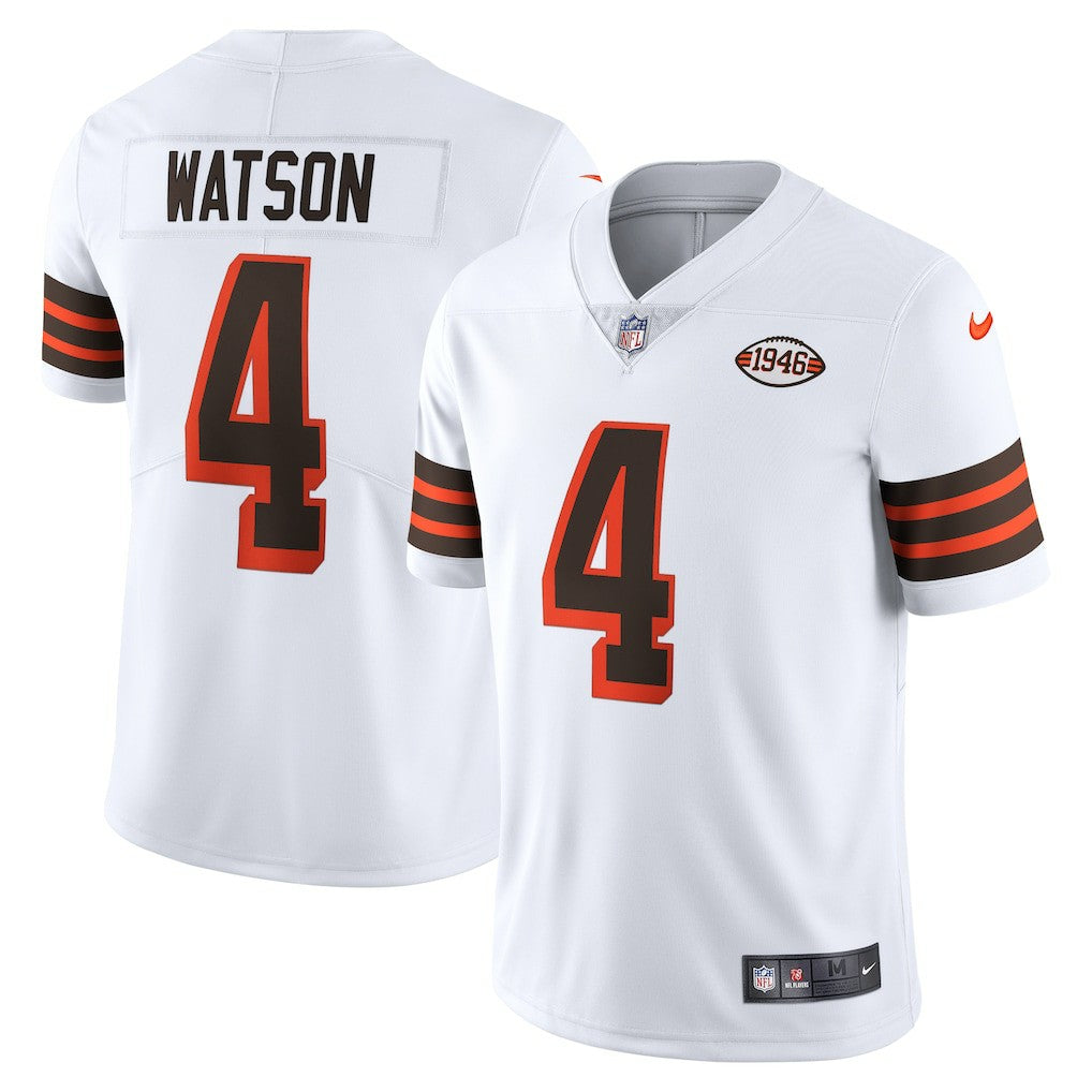 Deshaun Watson Cleveland Browns 2021 Alternate Vapor Limited Jersey - White | Nike sale