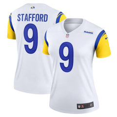 Matthew Stafford Los Angeles Rams Women's Alternate Legend Player Performance Top - White | Nike for sale
