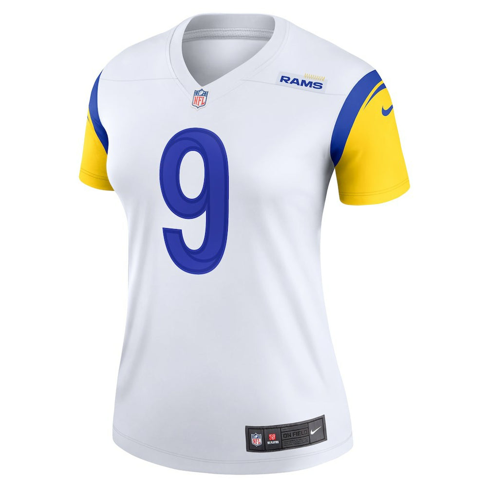 Matthew Stafford Los Angeles Rams Women's Alternate Legend Player Performance Top - White | Nike for sale