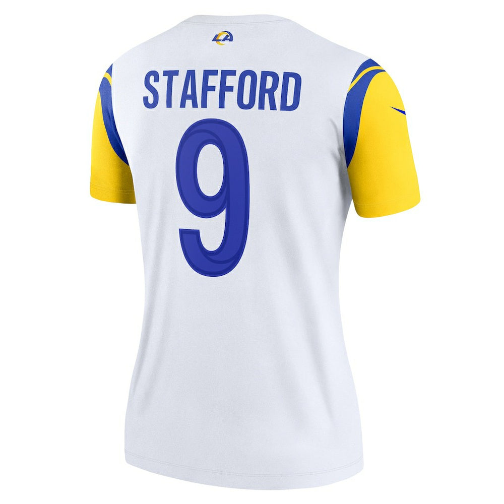 Matthew Stafford Los Angeles Rams Women's Alternate Legend Player Performance Top - White | Nike for sale