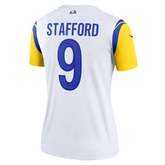 Matthew Stafford Los Angeles Rams Women's Alternate Legend Player Performance Top - White | Nike for sale