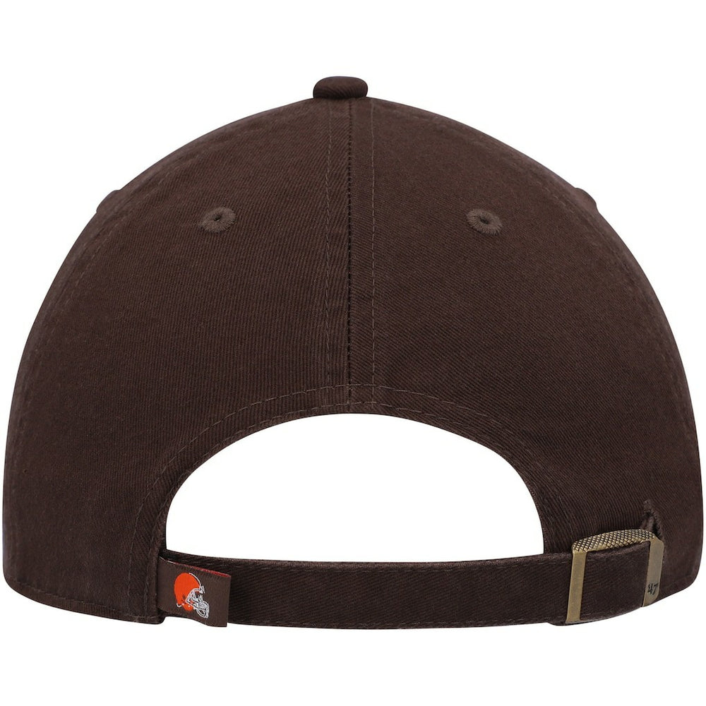 Cleveland Browns '47 Youth Team Logo Clean Up Adjustable Hat - Brown for sale