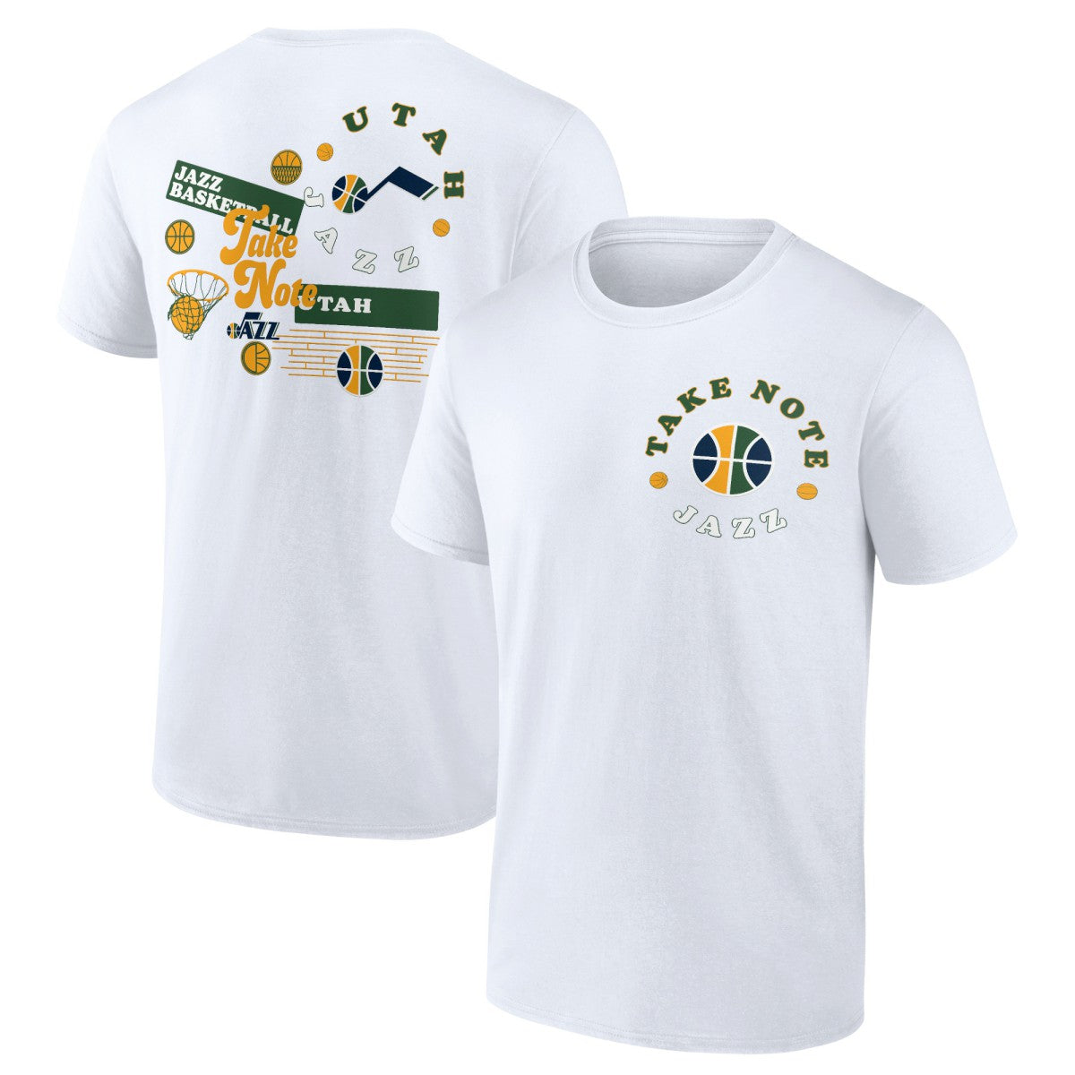 Utah Jazz Street Collective T-Shirt - White | Fanatics cheap