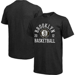 Brooklyn Nets Majestic Threads Ball Hog Tri-Blend T-Shirt - Heathered Black cheap