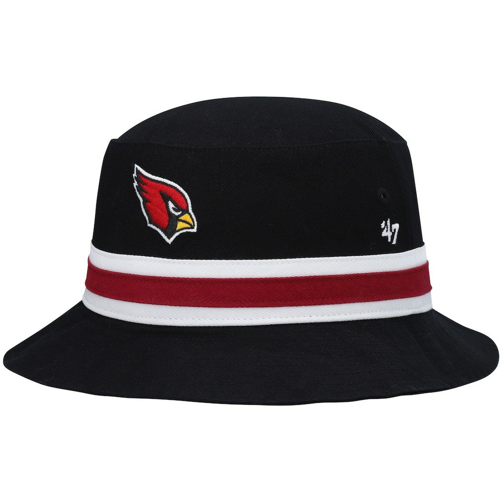 Arizona Cardinals '47 Striped Bucket Hat - Black cheap