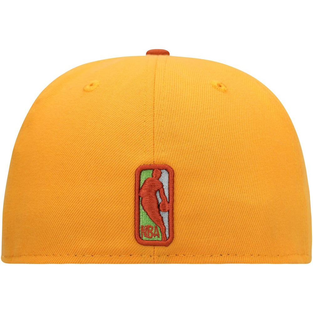 Philadelphia 76ers 59FIFTY Fitted Hat - Gold/Rust | New Era online
