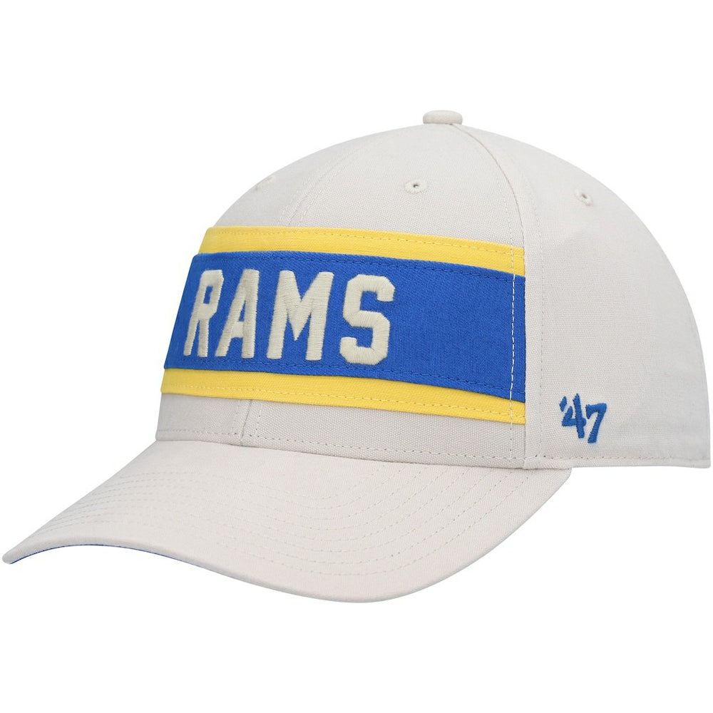 Los Angeles Rams '47 Crossroad MVP Adjustable Hat - Cream outlet