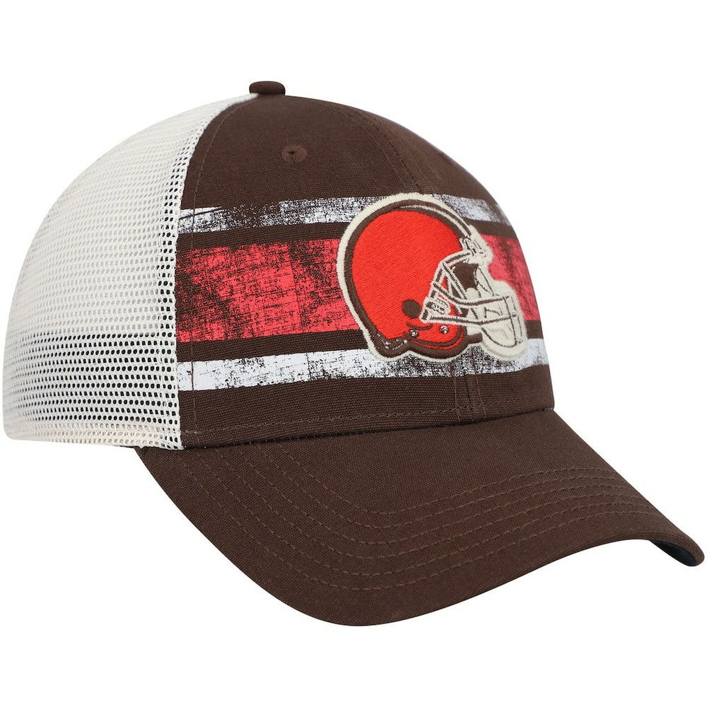 Cleveland Browns '47 Interlude MVP Trucker Snapback Hat - Brown/White discount