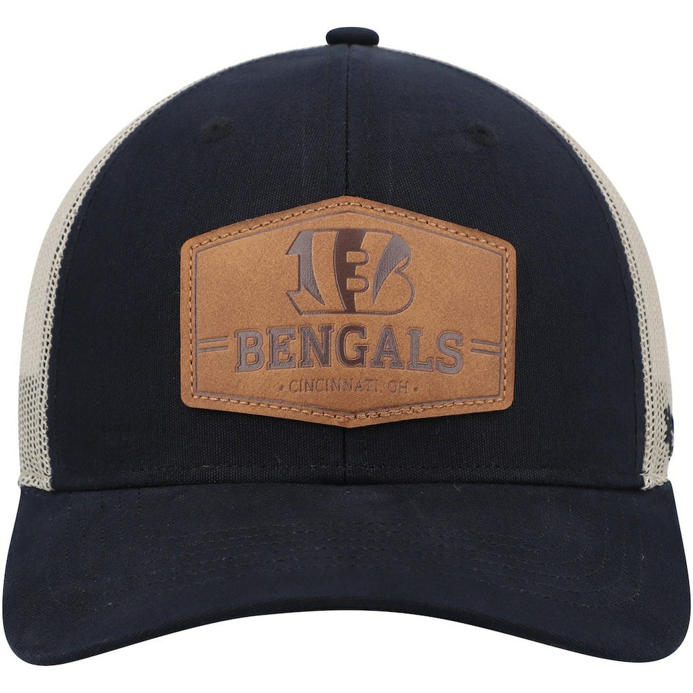 Cincinnati Bengals '47 Rawhide Trucker Adjustable Hat - Dark Navy/Natural sale
