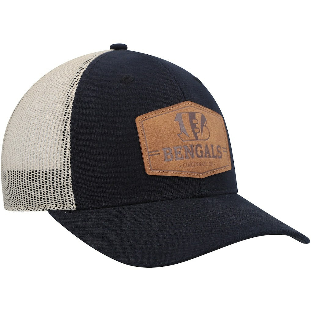 Cincinnati Bengals '47 Rawhide Trucker Adjustable Hat - Dark Navy/Natural sale