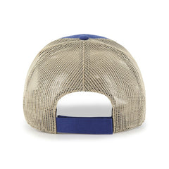 New York Giants '47 Rawhide Trucker Adjustable Hat - Royal/Natural for sale