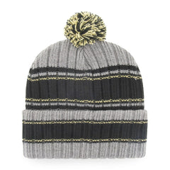 New Orleans Saints '47 Rexford Cuffed Knit Hat with Pom - Graphite/Black cheap