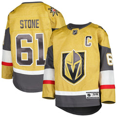 Mark Stone Vegas Golden Knights Youth Home Captain Patch Premier Player Jersey Gold
