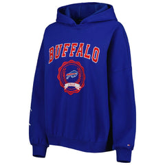 Buffalo Bills Tommy Hilfiger Women's Becca Drop Shoulder Pullover Hoodie - Royal cheap