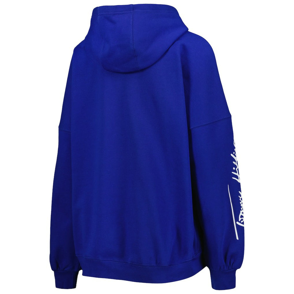 Buffalo Bills Tommy Hilfiger Women's Becca Drop Shoulder Pullover Hoodie - Royal cheap
