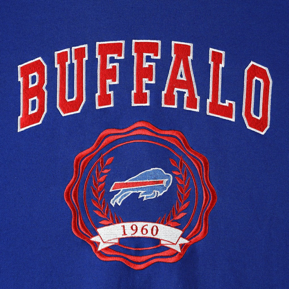 Buffalo Bills Tommy Hilfiger Women's Becca Drop Shoulder Pullover Hoodie - Royal cheap