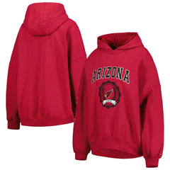 Arizona Cardinals Tommy Hilfiger Women's Becca Drop Shoulder Pullover Hoodie - Cardinal outlet