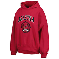 Arizona Cardinals Tommy Hilfiger Women's Becca Drop Shoulder Pullover Hoodie - Cardinal outlet