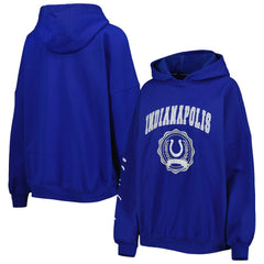 Indianapolis Colts Tommy Hilfiger Women's Becca Drop Shoulder Pullover Hoodie - Royal cheap