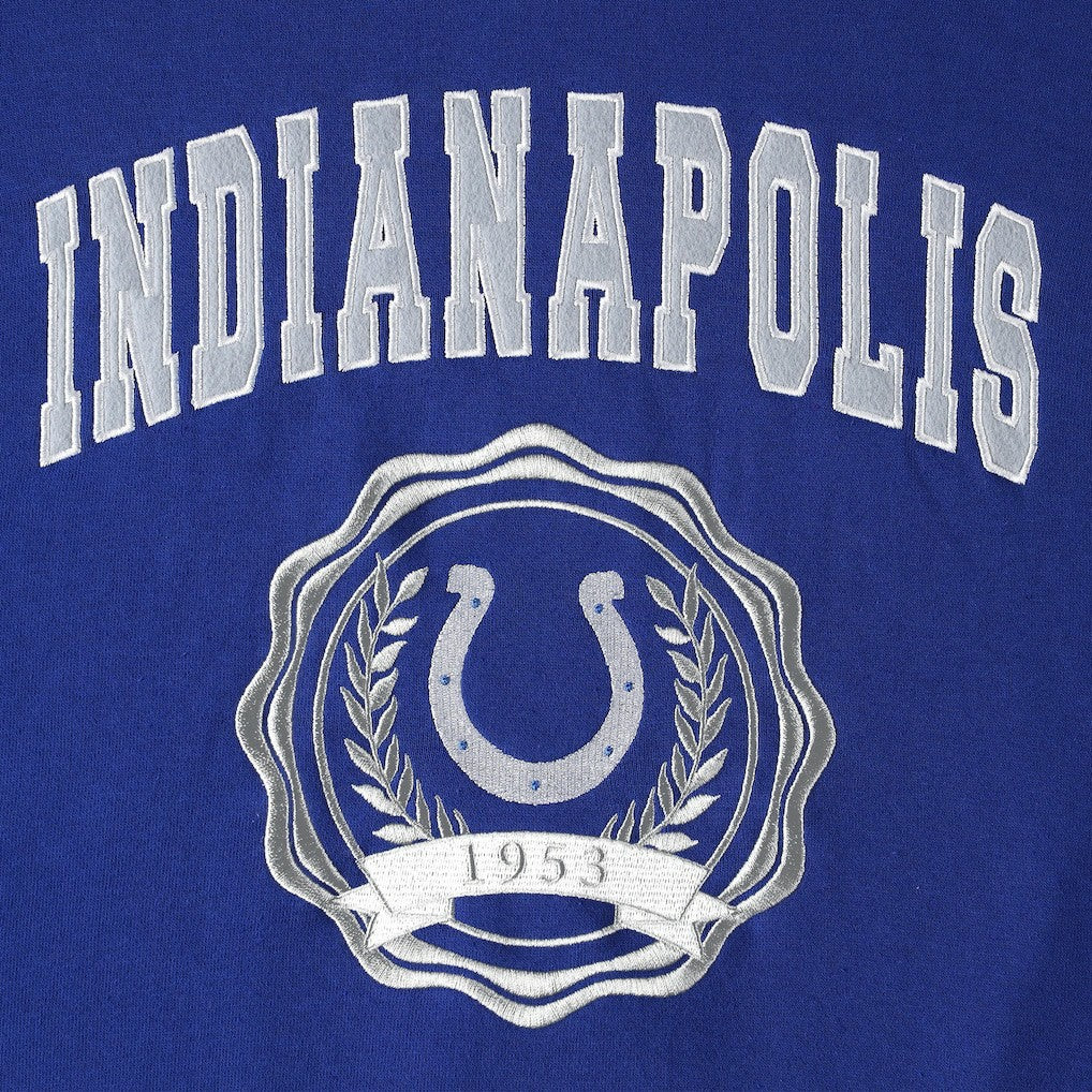 Indianapolis Colts Tommy Hilfiger Women's Becca Drop Shoulder Pullover Hoodie - Royal cheap