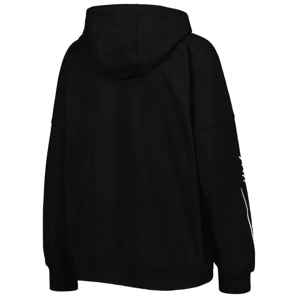 Pittsburgh Steelers Tommy Hilfiger Women's Becca Drop Shoulder Pullover Hoodie - Black sale