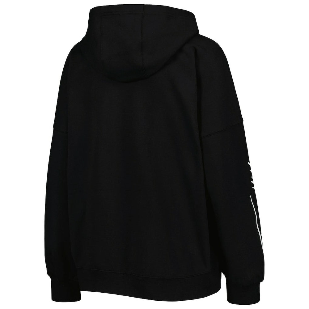 Pittsburgh Steelers Tommy Hilfiger Women's Becca Drop Shoulder Pullover Hoodie - Black sale