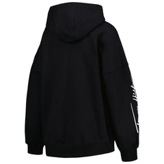 Las Vegas Raiders Tommy Hilfiger Women's Becca Drop Shoulder Pullover Hoodie - Black cheap