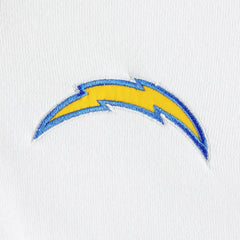 Los Angeles Chargers DKNY Sport Women's Bobbi Color Blocked Pullover Hoodie - White/Powder Blue online