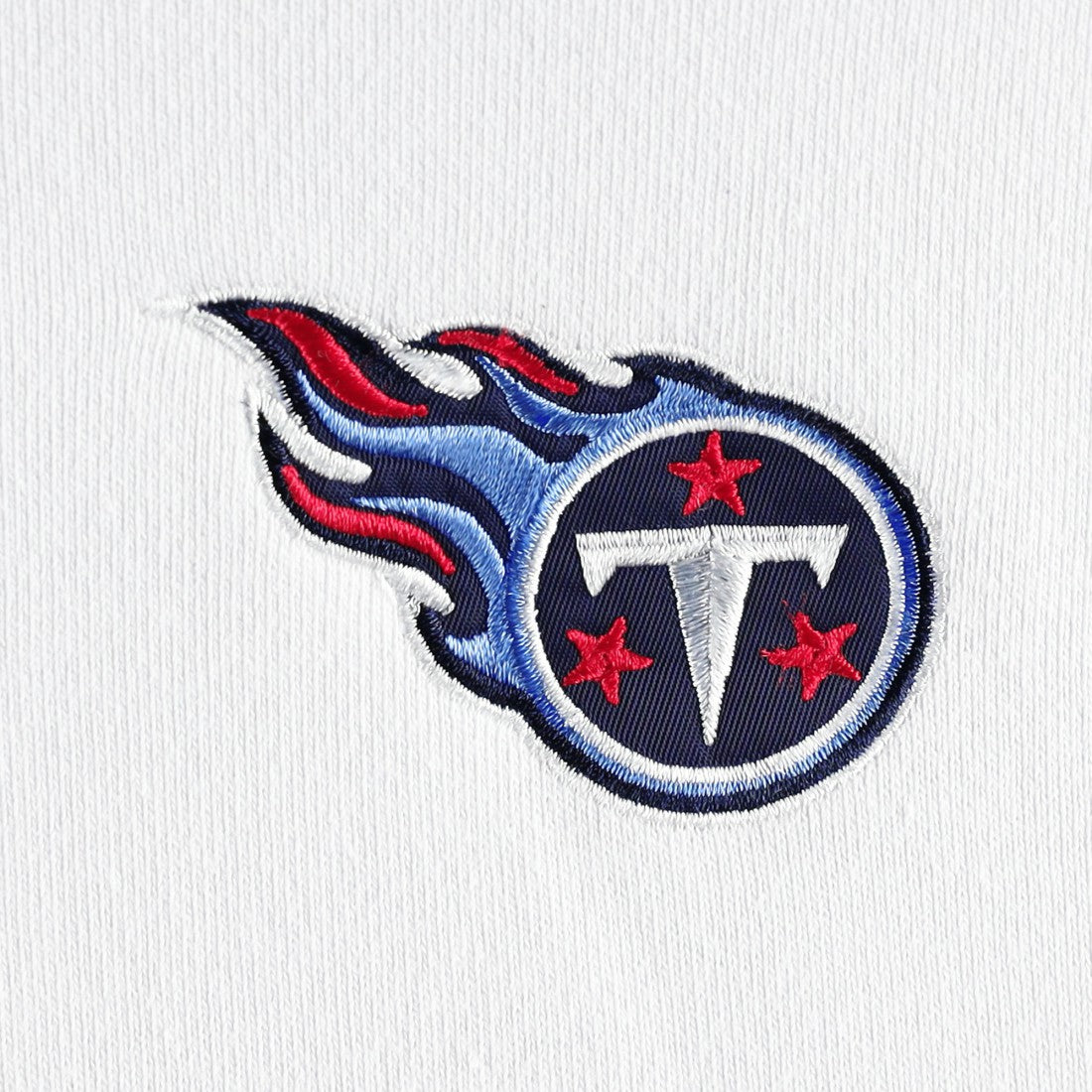 Tennessee Titans DKNY Sport Women's Bobbi Color Blocked Pullover Hoodie - White/Navy sale