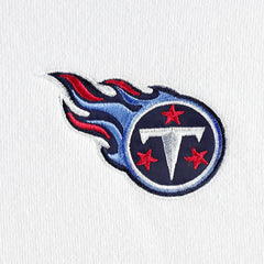 Tennessee Titans DKNY Sport Women's Bobbi Color Blocked Pullover Hoodie - White/Navy sale