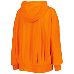 Denver Broncos MSX by Michael Strahan Women's Emerson Lightweight Full-Zip Hoodie - Orange for sale