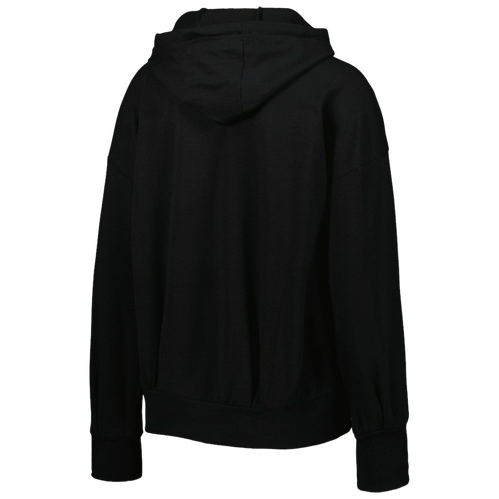 New Orleans Saints MSX by Michael Strahan Women's Emerson Lightweight Full-Zip Hoodie - Black outlet