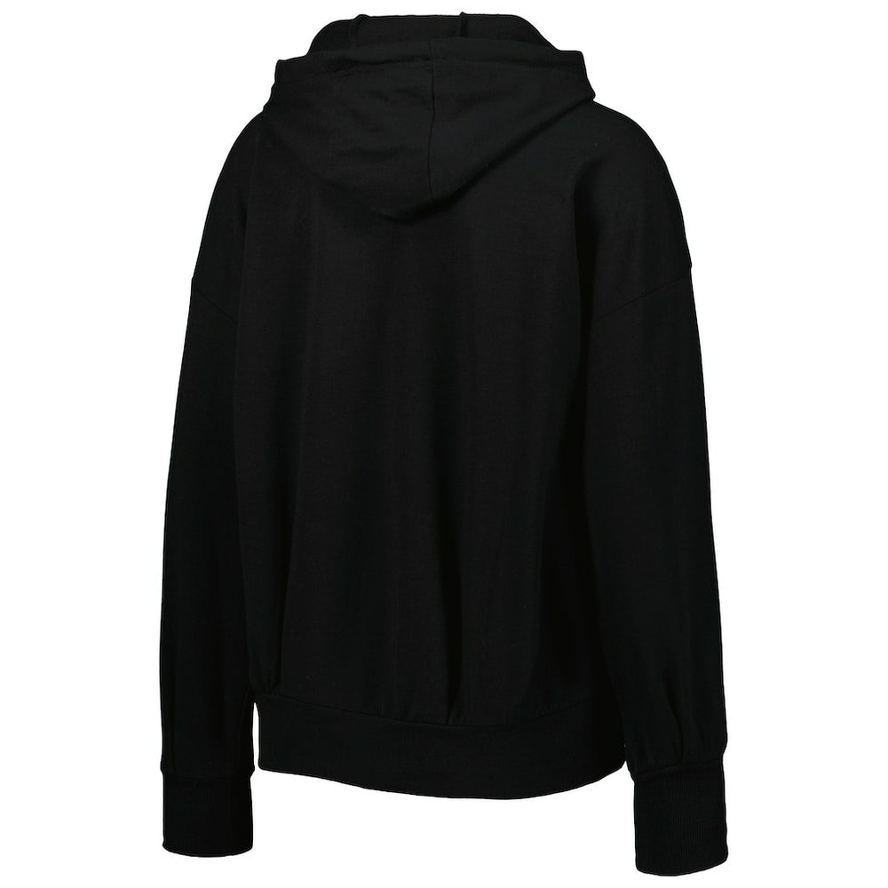New Orleans Saints MSX by Michael Strahan Women's Emerson Lightweight Full-Zip Hoodie - Black outlet