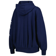 Seattle Seahawks MSX by Michael Strahan Women's Emerson Lightweight Full-Zip Hoodie - College Navy for sale