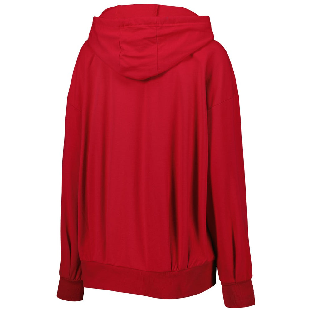 Tampa Bay Buccaneers MSX by Michael Strahan Women's Emerson Lightweight Full-Zip Hoodie - Red outlet