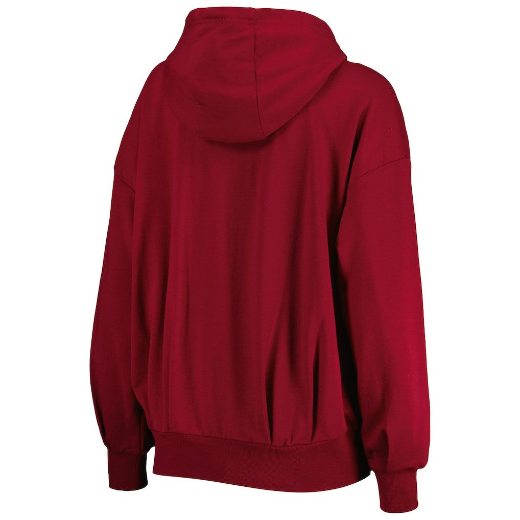 Washington Commanders MSX by Michael Strahan Women's Emerson Lightweight Full-Zip Hoodie - Burgundy discount