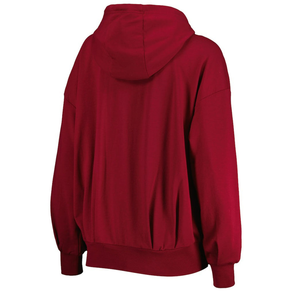 Washington Commanders MSX by Michael Strahan Women's Emerson Lightweight Full-Zip Hoodie - Burgundy discount