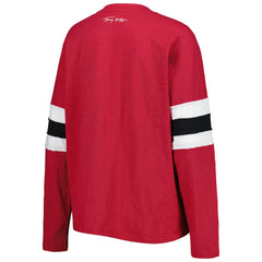 Arizona Cardinals Tommy Hilfiger Women's Justine Long Sleeve Tunic T-Shirt - Cardinal outlet