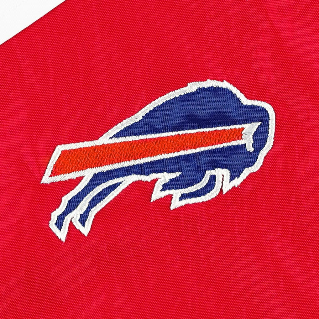 Buffalo Bills Tommy Hilfiger Women's Staci Half-Zip Hoodie Windbreaker Jacket - White/Red sale