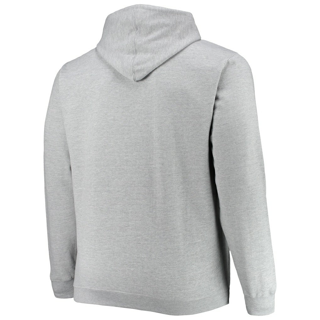 Chicago Bulls Big & Tall Heart & Soul Pullover Hoodie - Heathered Gray shop