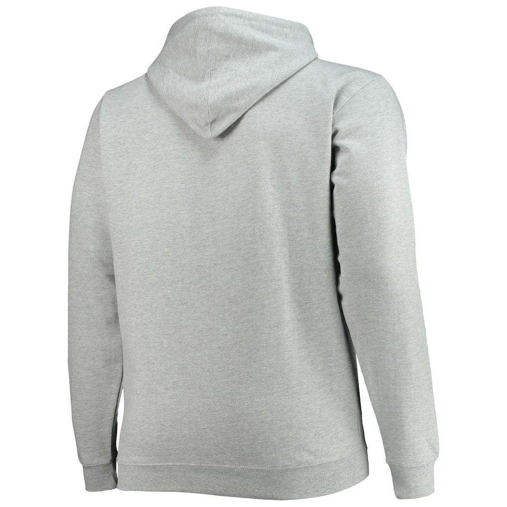 Atlanta Hawks Big & Tall Heart & Soul Pullover Hoodie - Heathered Gray on sale